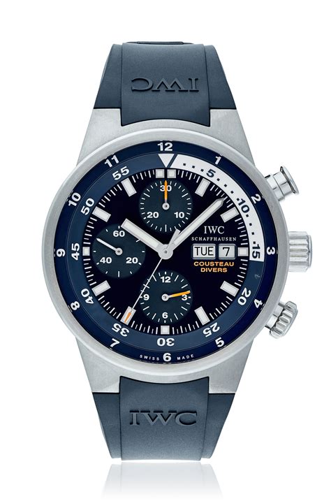 IWC, TRIBUTE TO CALYPSO, DIVER CHRONOGRAPH, REF. 3782